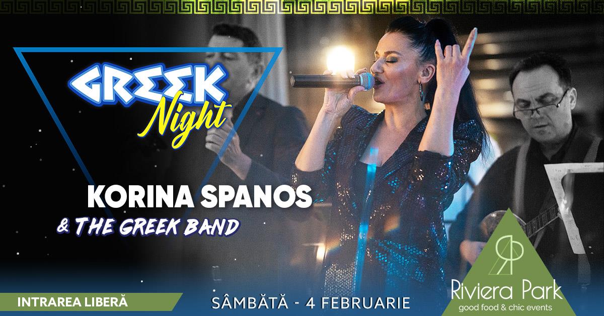 Concerte Korina Spanos & Band | Greek Night, 1, riviera-park.ro